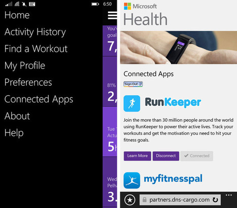 This is what you get when you connect the Microsoft Band with RunKeeper | Windows 8.  + Windows Phone | Scoop.it