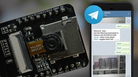 Telegram: ESP32-CAM Take and Send Photo (Arduino IDE) | tecno4 | Scoop.it