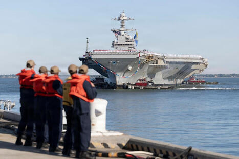 US Navy commits $17.6M to fix USS Ford carrier after combat deployment | DEFENSE NEWS | Scoop.it