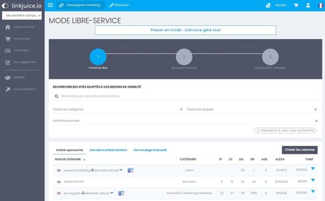 Linkjuice.io : une plateforme de mise en relation entre annonceurs et éditeurs de sites influents | Marketing d'influence | Scoop.it