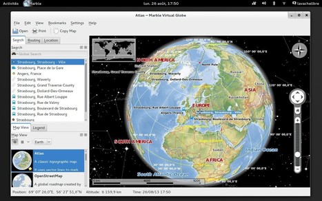 Marble : Un globe virtuel (et bien plus) sur votre PC (Qt) | La vache libre | Libre de faire, Faire Libre | Scoop.it