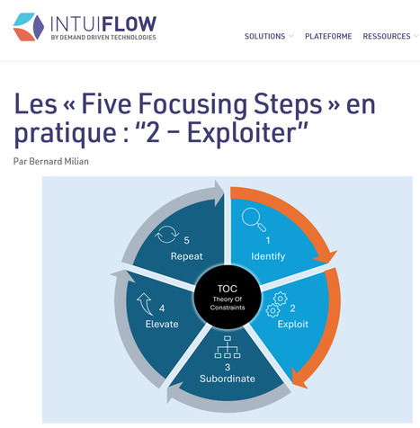 Les « Five Focusing Steps » en pratique | Bernard Milian de Intuiflow / DemandDrivenTech | Théorie des Contraintes | Scoop.it