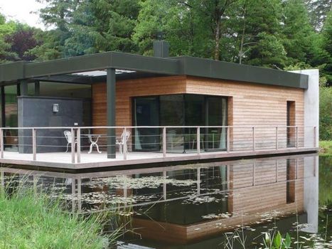 [inspiration] Une maison contemporaine sur un lac | Maisonapart.com | Build Green, pour un habitat écologique | Scoop.it