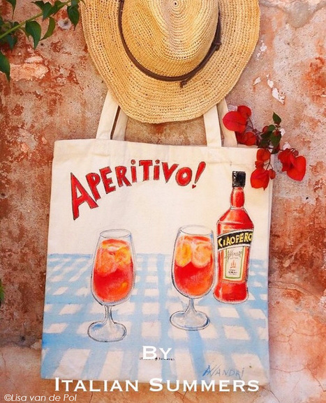 Aperitivo tote bag Ciaoperol. For all lovers of Italy and the Italian classic cocktail | Italian Summers | La Cucina Italiana - De Italiaanse Keuken - The Italian Kitchen | Scoop.it