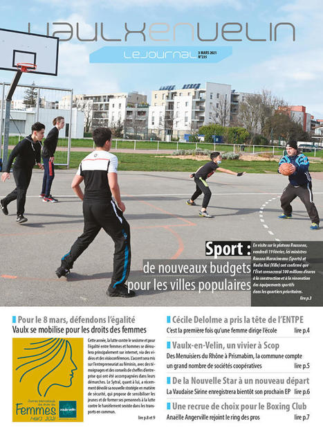 VAULX-EN-VELIN | &raquo; Vaulx Le journal &raquo; n&deg; 235 est sorti | Revue du web de l'ENTPE, l'&eacute;cole de l'am&eacute;nagement durable des territoires | Scoop.it