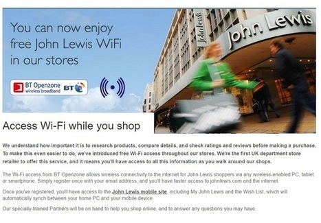 Five compelling reasons to offer free Wi-Fi in-store | consumer psychology | Scoop.it