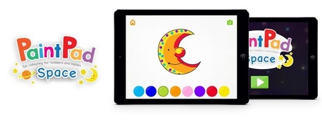 PaintPad Space Fun Colouring for Toddlers and Babies | Educational Mobile Learning Games for iPad | Education | Scoop.it