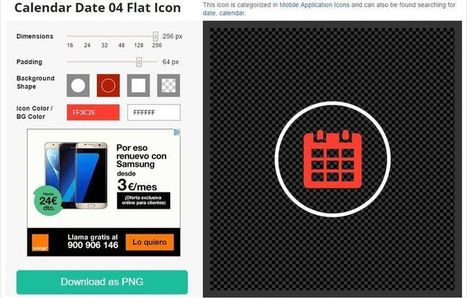 Crear iconos online fácilmente y de forma totalmente gratuita con Free Flat Icons | TIC & Educación | Scoop.it