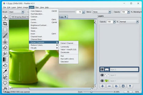 Pixelitor : Δωρεάν λογισμικό επεξεργασίας εικόνας με πολλά εφέ και φίλτρα | techno and social | Scoop.it