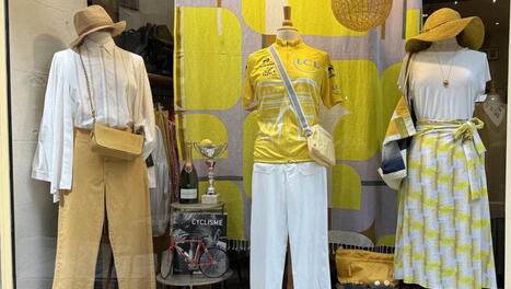 "Tous les regards seront braqués sur Auch": les vitrines des commerces aux couleurs du Tour de France | Professionnels du tourisme du Grand Auch Cœur de Gascogne | Scoop.it
