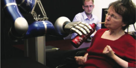 Une femme paralysée commande un bras robotisé par la pensée | Science News | Scoop.it