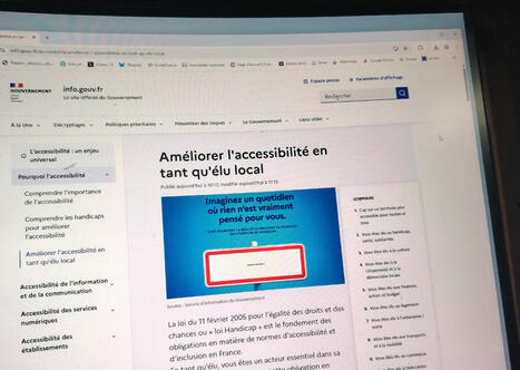 Accessibilit&eacute; : une bo&icirc;te &agrave; outils pour faciliter les d&eacute;marches des &eacute;lus locaux | Regards crois&eacute;s sur la transition &eacute;cologique | Scoop.it