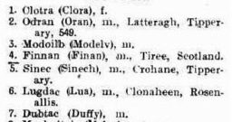 Omnium Sanctorum Hiberniae: Irish Saints' Names - October | Name News | Scoop.it