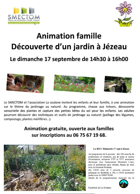 Le jardinage au naturel à Jézeau le 17 septembre | Vallées d'Aure & Louron - Pyrénées | Scoop.it
