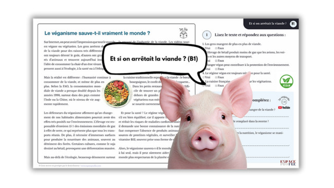 Et si on arrêtait la viande ? (B1) | POURQUOI PAS... EN FRANÇAIS ? | Scoop.it