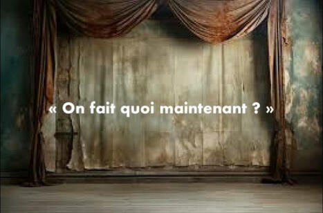Législatives : « On fait quoi maintenant ? », par un collectif d’artistes et d’élus |  | Revue de presse théâtre | Scoop.it