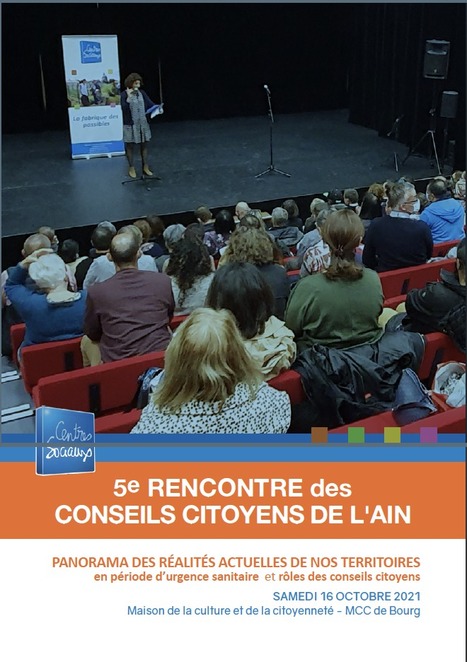 Retour sur la 5e rencontre des conseils citoyens de l’Ain du 16 octobre 2021 : PANORAMA DES RÉALITÉS ACTUELLES DE NOS TERRITOIRES en période d’urgence sanitaire et rôles des conseils citoyens | Labo Cités - L'actualité de la politique de la ville en Auvergne-Rhône-Alpes | Scoop.it