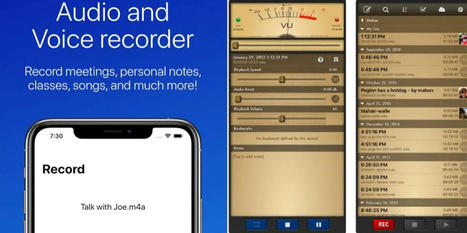 10 Best Voice Recording Apps | Distance Learning, mLearning, Digital Education, Technology | Scoop.it