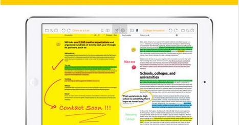 A Good App for Annotating PDFs | Education 2.0 & 3.0 | Scoop.it