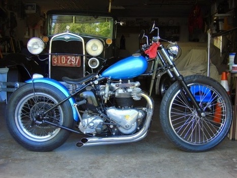 1952 Triumph Bobber - Grease n Gasoline | Cars | Motorcycles | Gadgets | Scoop.it