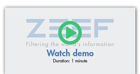 Zeef | Filtrado de la información del mundo | Filtrar contenido | Scoop.it