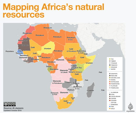 Mapping Africa's natural resources | Stage 5 Human Wellbeing | Scoop.it