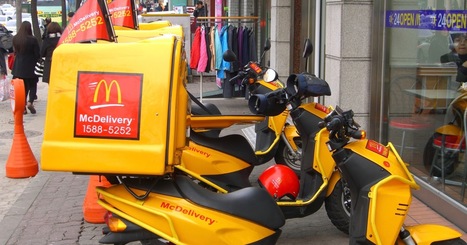 Aimeriez-vous pouvoir vous faire livrer Mcdo ? | Culture Food | Scoop.it