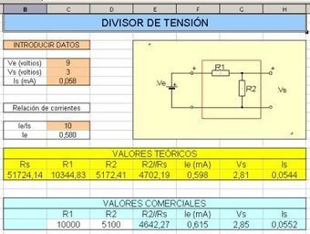 Electrónica: Divisores de tensión | tecno4 | Scoop.it