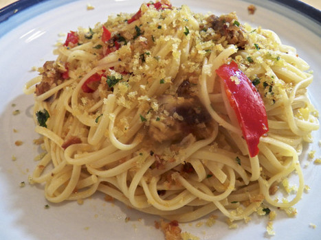 Pasta of the Last Minute: Linguini Fini with Sardines & Pickled Cherry Peppers | La Cucina Italiana - De Italiaanse Keuken - The Italian Kitchen | Scoop.it