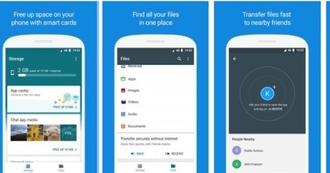 Files Go - A New Google App to Help You Better Manage Your Files via Educators' Technology | Moodle and Web 2.0 | Scoop.it