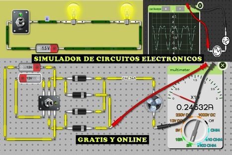 Simulador de Circuitos Electrónicos | tecno4 | Scoop.it