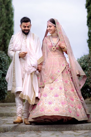 punjabi bridal lehenga