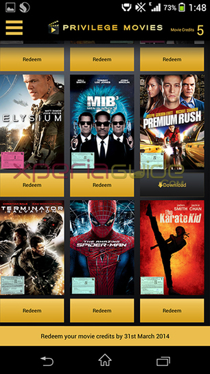 Download 6 Movies Free from Xperia Privilege Movies app including Elysium - For Xperia Z1, Z Ultra and Tablet Z Users | Gizmo Bolt - Exposing Technology, Social Media & Web | Scoop.it
