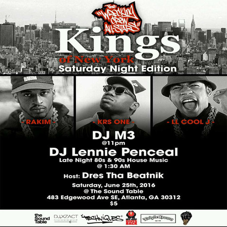 This Saturday night TheWreckingCrewAllstars KINGS OF NEW YORK at TheSoundTableAtl ... #KingsOfNewYork | GetAtMe | Scoop.it