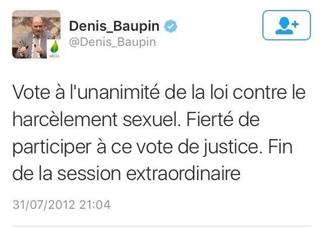 Alors Denis Baupin on perd la mémoire?! | Actualités France | Scoop.it