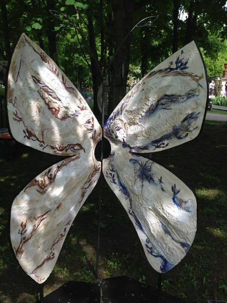 Marianne Le Vexier: Butterfly | Art Installations, Sculpture, Contemporary Art | Scoop.it