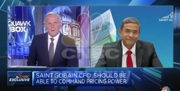 Sreedhar N - Saint-Gobain, CFO - CNBC Media Hub | Saint-Gobain Interviews | Scoop.it