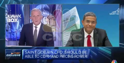 Sreedhar N - Saint-Gobain, CFO - CNBC Media Hub