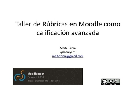 Uso de rúbricas en Moodle como calificación avanzada | E-Learning-Inclusivo (Mashup) | Scoop.it