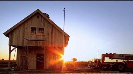 WATCH: Farmers and ranchers build sustainable energy barn in path of KeystoneXL pipeline | The Raw Story | @The Convergence of ICT, the Environment, Climate Change, EV and HEV Transportation & Distributed Renewable Energy | Scoop.it