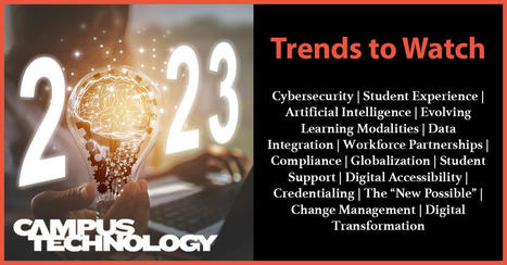 Fourteen technology predictions for higher education in 2023 | Educación a Distancia y TIC | Scoop.it
