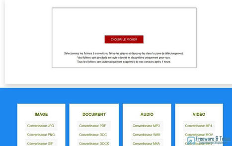 AnyConv : un outil gratuit de conversion de fichiers multi-formats en ligne | gpmt | Scoop.it