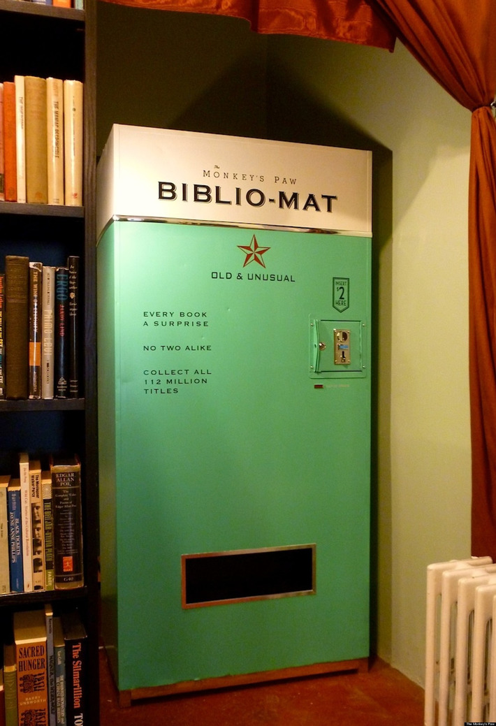 Vending Machine Offers Random Books | Consumption Junction | Scoop.it