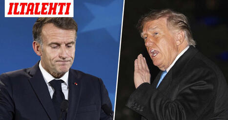 Macron tulistui Trumpin puheista | A1Uutiset | Scoop.it