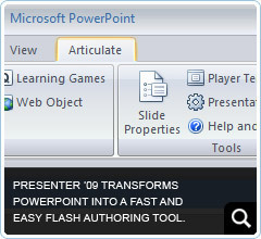 Convert PowerPoint to Flash with Articulate Presenter '09 | Digital Presentations in Education | Scoop.it