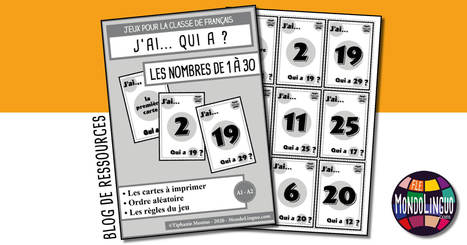 J'ai... Qui a ? Les nombres | FLEursdeFLE | Scoop.it
