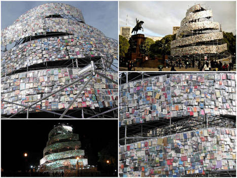 Tower of 30,000 Books | 1001 Recycling Ideas ! | Scoop.it