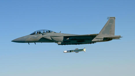 F-15SA Development Aircraft Used to Test AGM-84 Harpoon Block II Update | DEFENSE NEWS | Scoop.it