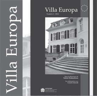 Villa Europa , n°5, 2014 | Hallo France,  Hallo Deutschland     !!!! | Scoop.it