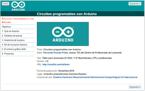 Circuitos programables con Arduino | tecno4 | Scoop.it